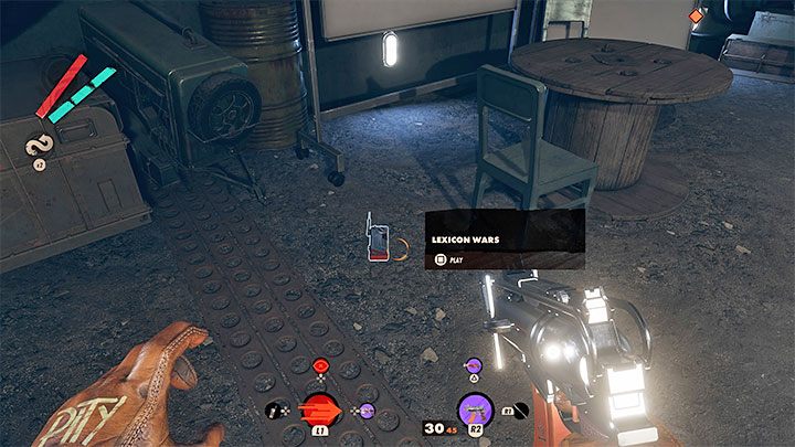 Inside Akkar station, a cut-scene will play - Deathloop: Radio Silence - walkthrough - Visionary Leads - Deathloop Guide