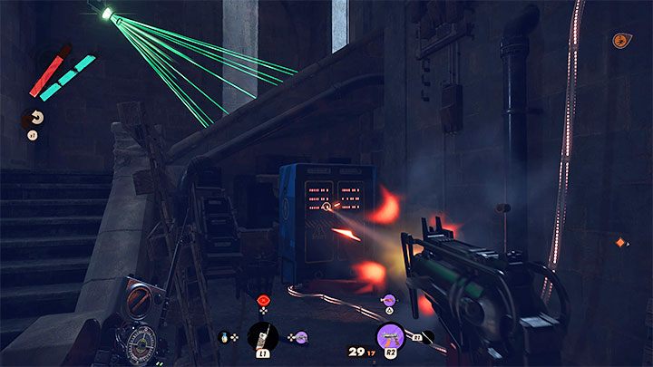 Especially dangerous can be in the library to which one of the cables leads - Deathloop: Ballad of Ramblin Frank - walkthrough - Visionary Leads - Deathloop Guide