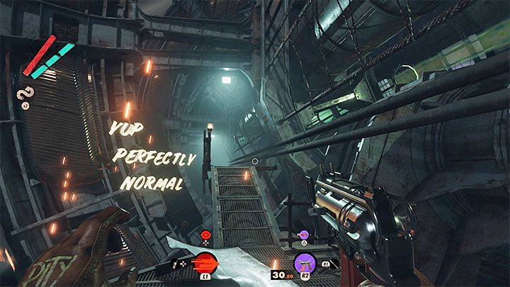 In the location with the core, you won't fight or find any puzzles or other such interactive elements - Deathloop: Endings - list - Finale - Deathloop Guide