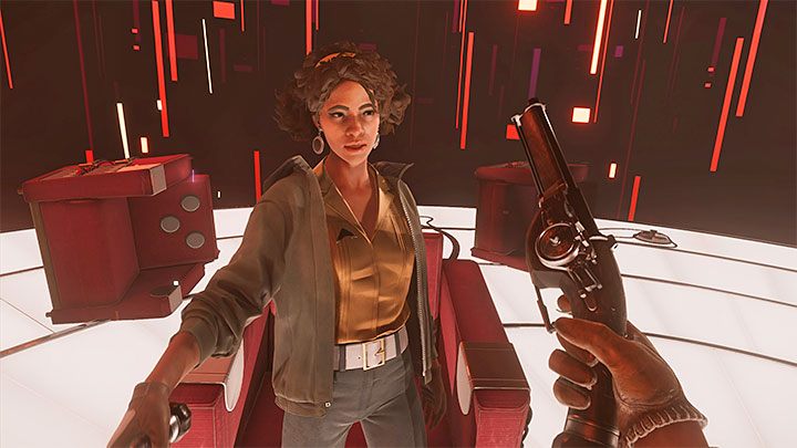 After Colt and Julianna aim the old duel pistols at each other, don't do anything - Deathloop: Endings - list - Finale - Deathloop Guide