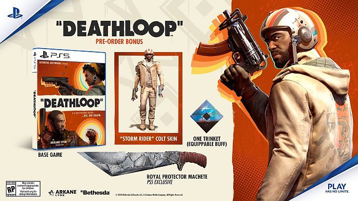 Deathloop Standard Edition on PlayStation 5 is available in a box or digitally - Deathloop: Game editions - Appendix - Deathloop Guide