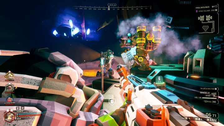 After killing the boss, the Data Vault will open and you will be able to take the Data Rack from it, and deposit it in the M - Deep Rock Galactic: Industrial Sabotage - finishing the mission and evacuation - Industrial Sabotage - Deep Rock Galactic Guide