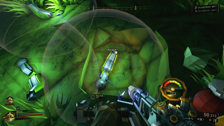There are four mechanical legs scattered around each of the broken robots - Deep Rock Galactic: Salvage Operation, Main mission objective - Salvage Operation - Deep Rock Galactic Guide
