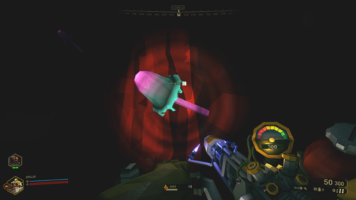 The picture above shows one of the additional resources, Boolo Cap, that needs to be collected in order to complete a side objective during a Salvage Operation - Deep Rock Galactic: Salvage Operation, Missions side objectives - Salvage Operation - Deep Rock Galactic Guide