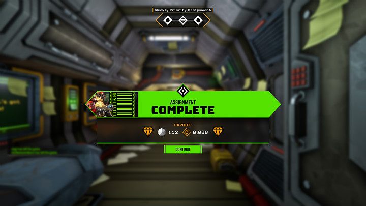 Performing a series of Weekly Priority Assignment missions in Deep Rock Galactic nets following rewards - Deep Rock Galactic: Weekly missions - Basics - Deep Rock Galactic Guide