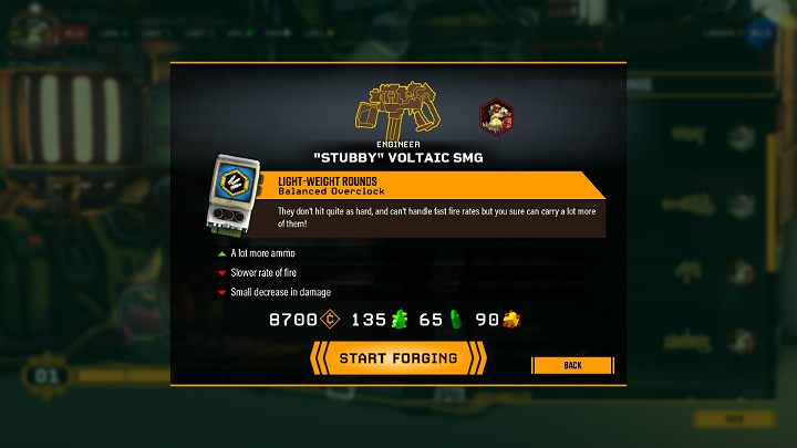 All obtained Overclocks appear in The Forge and must be created first, that is, before the player can use them - Deep Rock Galactic: Overclocks - how to use and unlock? - FAQ - Deep Rock Galactic Guide