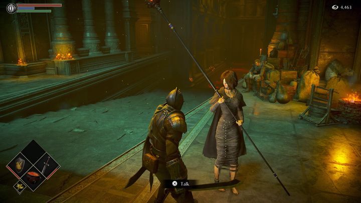 However, she does not appear in the Nexus until you defeat the Phalanx boss - Demons Souls Remake: Nexus - Basics - Demons Souls Remake Guide