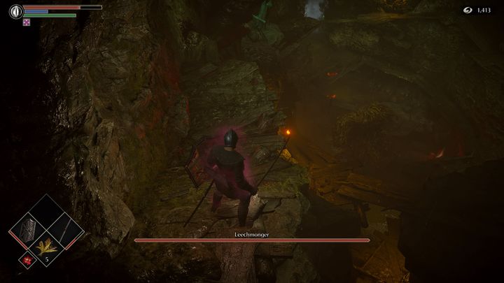 It is important to stock up on spells that inflict fire damage - Demons Souls Remake: Leechmonger - boss, how to defeat? - Demons Souls Remake: Bosses - Demons Souls Remake Guide
