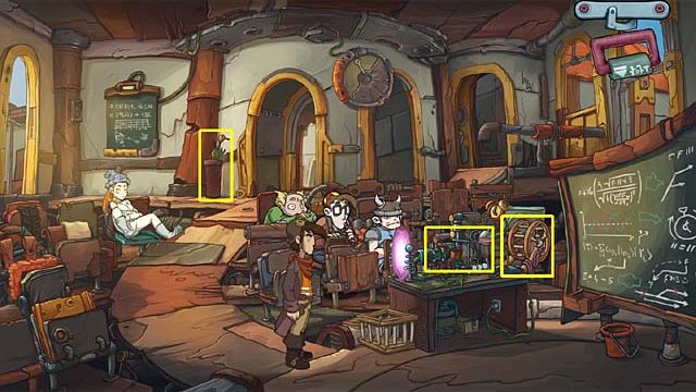 Use the basket with albino platypus on the experimental setup - Make an anomaly - Chapter five - Deponia Doomsday - Game Guide and Walkthrough