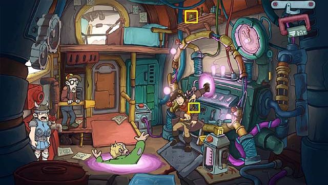 You will come to the lab - Come back to Paradox City at a right time - Chapter six - Deponia Doomsday - Game Guide and Walkthrough