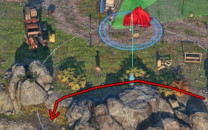 You will approach the central square of the estate (M4,19) - Desperados 3: Get Cooper to the mayors office - mission 4, walkthrough - Mission 4 - Until Death Do Us Part - Desperados 3 Guide