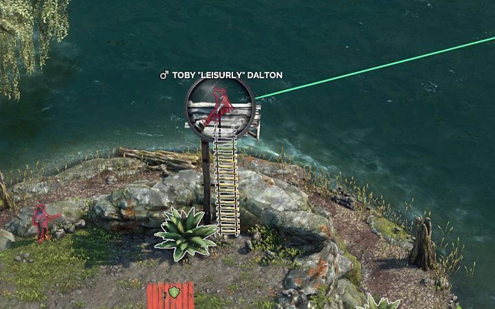 Kate is held in the cage on the hill located in the western edge of the map (M9,3) - Desperados 3: Rescue Kate and Hector - misison 9, walkthrough - Mission 9 - Louisiana Voodoo - Desperados 3 Guide