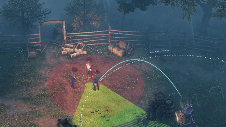 McCoy begins this phase at the back of the main ranch building (M5,1) - Desperados 3: Find Hector - mission 5, walkthrough - Mission 5 - The Magnificent Five - Desperados 3 Guide