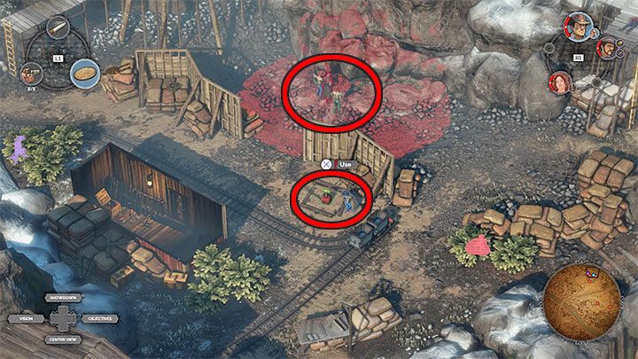 It is not a difficult challenge, but it does force you to perform stealth kills on most of the enemies that reside in part of the quarry where you can get the dynamite (M7,2) - Desperados 3: Mission 6 - map, badges - Mission 6 - The Bridge at Eagle Falls - Desperados 3 Guide