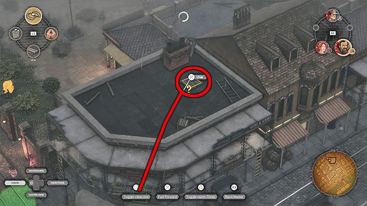 You can get the whole team to the next part of town in two main ways - Desperados 3: Bypass the guard post and get a disguise - mission 12, walkthrough - Mission 12 - Dirt and Blood - Desperados 3 Guide