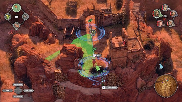 Dealing with two opponents guarding the entrance to the cemetery is easy - use Isabelles Connection and then sneak in from behind to the poncho-wearing opponent - Desperados 3: Reach the cemetery gate - mission 16, walkthrough - Mission 16 - The Old and The New - Desperados 3 Guide