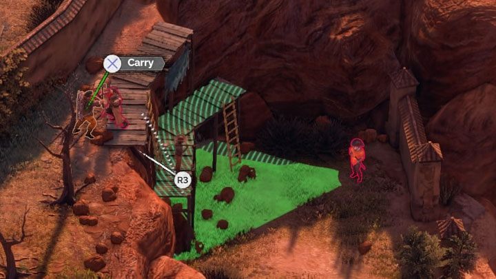 If you also need to secure the area to the right of the cemetery gate, start with the local Long Coat first - Desperados 3: Reach the cemetery gate - mission 16, walkthrough - Mission 16 - The Old and The New - Desperados 3 Guide