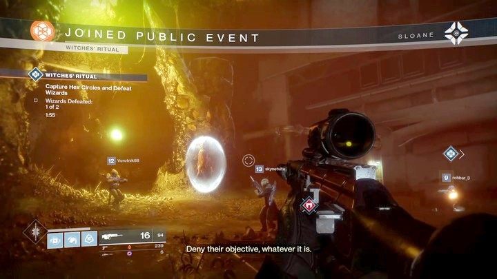 White energy shield - you must perform certain actions to be able to hurt the enemy - Destiny 2: Enemy shields - combat - Destiny 2: Combat - Destiny 2 Game Guide