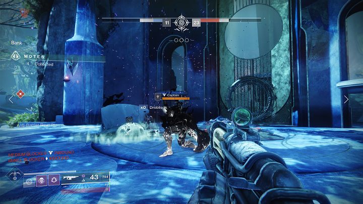 Once the team manages to deposit a total of 25 Motes, then 50 Motes (in Gambit Prime variant an additional limit of 75 Motes has to be met) at the bank, a portal will open allowing only one player to move to the opponents side - Destiny 2: Gambit - game mode - Destiny 2: Game modes - Destiny 2 Game Guide