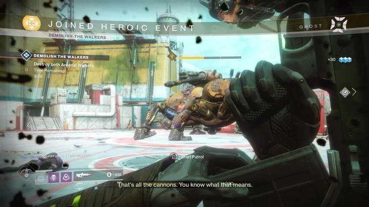 The execution of the objectives of the Heroic Public Event and its activation is always properly indicated - Destiny 2: Heroic Public Events - Destiny 2: Markers and activities - Destiny 2 Game Guide