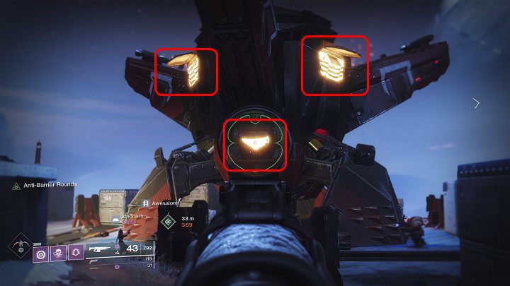 Once the ship gets covered and the inner part of the barrier starts to heat up - run away. Your opponents will do the same. - Destiny 2: Heroic Public Events - Destiny 2: Markers and activities - Destiny 2 Game Guide