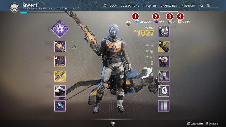 1 - Destiny 2: Currencies - Destiny 2: Basics - Destiny 2 Game Guide