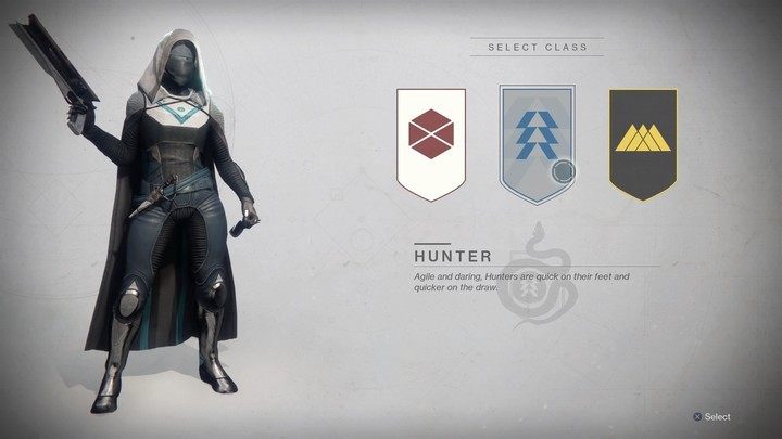 Hunter - one of the character classes in Destiny 2 - Destiny 2: Character classes - Destiny 2: Basics - Destiny 2 Game Guide