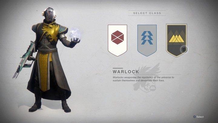 Warlock - one of the character classes in Destiny 2 - Destiny 2: Character classes - Destiny 2: Basics - Destiny 2 Game Guide