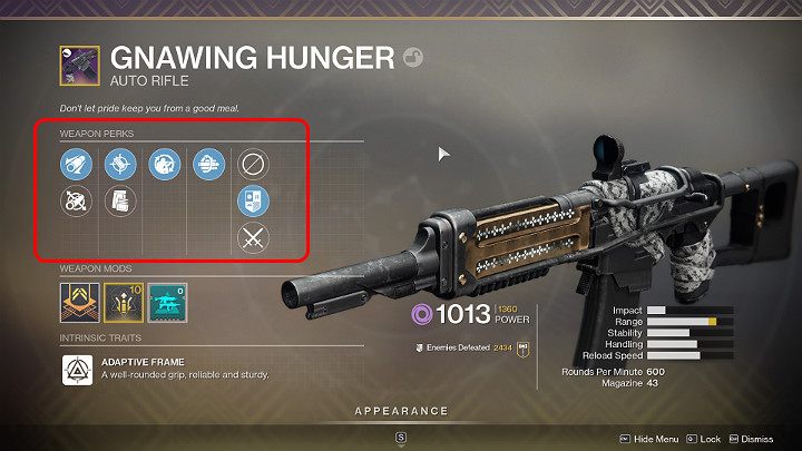 Many weapons have the ability to switch their features - pay attention to this every time you change your weapon - Destiny 2: Modifications - list, how to obtain? - Destiny 2: Equipment - Destiny 2 Game Guide