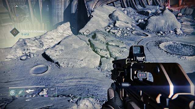 The first rack to scan - Chamber of Night | Moon - Main Story - Moon - Main Story - Destiny Game Guide