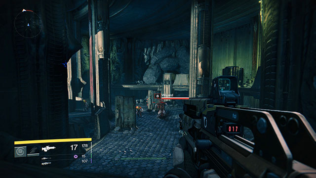 One of the landing pads of the pollinators of the Hive - Chamber of Night | Moon - Main Story - Moon - Main Story - Destiny Game Guide