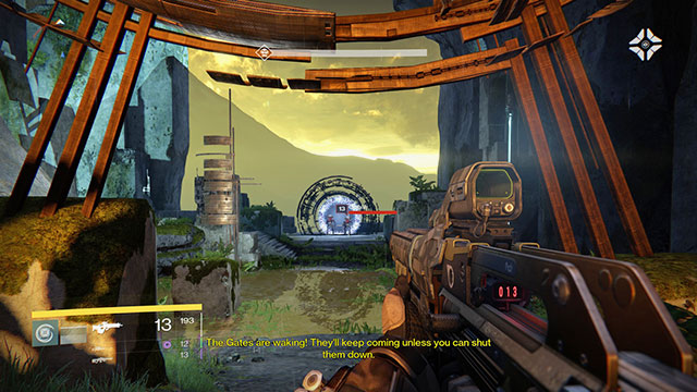 A welcome to the portals - Eye of a Gate Lord | Venus - Main Story - Venus - Main Story - Destiny Game Guide