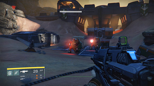 The Cabal fortress - Exclusion Zone | Mars - Main Story - Mars - Main Story - Destiny Game Guide