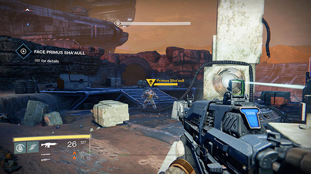 The missions main boss - The Gardens Spire | Mars - Main Story - Mars - Main Story - Destiny Game Guide