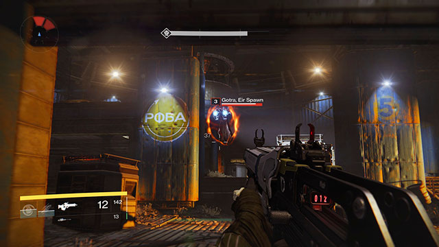 Gotr is levitating above the battlefield - The Dark Within | Earth - Main Story - Earth - Main Story - Destiny Game Guide