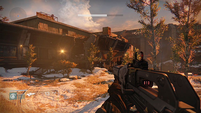 A collapsed building with a surprise inside - Restoration | Earth - Main Story - Earth - Main Story - Destiny Game Guide