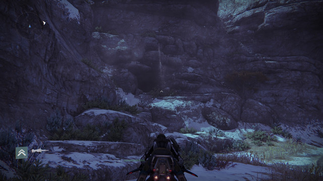 The cave where you will find the Ghost and the chest - Earth | Gold Chests - Gold Chests - Destiny Game Guide