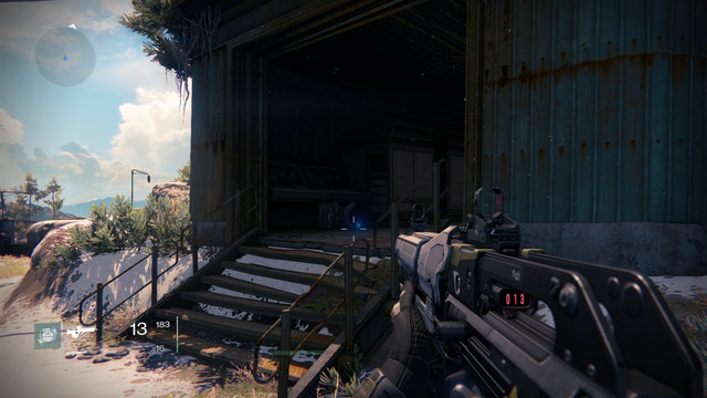 The shed with the chest and the Ghost - Earth | Dead Ghosts - Dead Ghosts - Destiny Game Guide