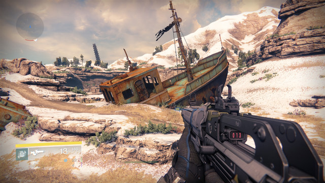 The ship with the protruded cabin - Earth | Dead Ghosts - Dead Ghosts - Destiny Game Guide