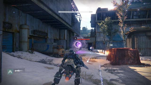 The entrance to the Rocketyard area - Earth | Dead Ghosts - Dead Ghosts - Destiny Game Guide