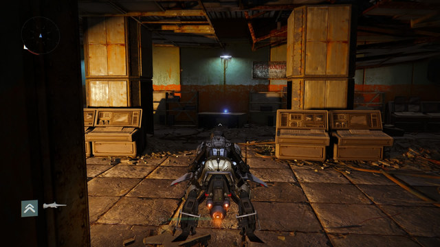 The Ghost is on the desk on the top of the stairs next to the boss - Earth | Dead Ghosts - Dead Ghosts - Destiny Game Guide