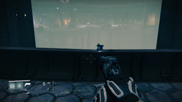 The Ghost in a middle of road which is locked by grating - Moon | Dead Ghosts - Dead Ghosts - Destiny Game Guide