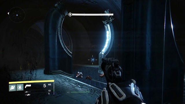 Gunpoint focused on the Ghost. - Moon | Dead Ghosts - Dead Ghosts - Destiny Game Guide