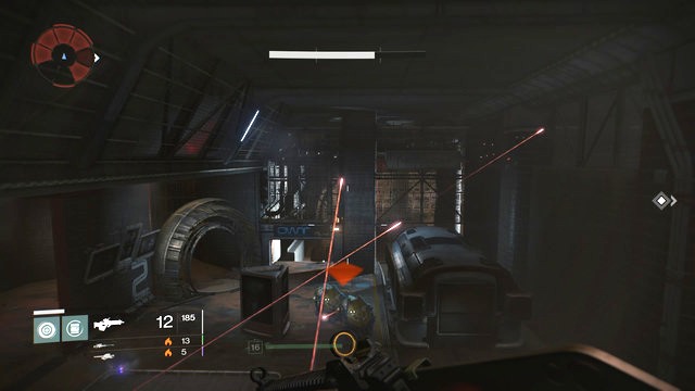 Gate number 2, with the Ghost. - Mars | Dead Ghosts - Dead Ghosts - Destiny Game Guide