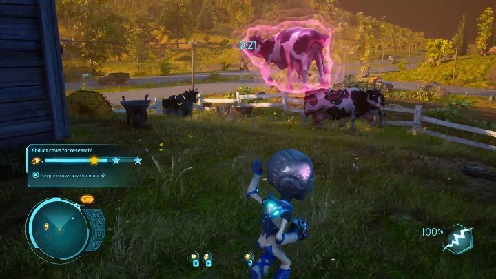 Abductions are side activities that can be done on a map - Destroy All Humans 2020: Abduction - Side activities - Destroy All Humans Remake Guide