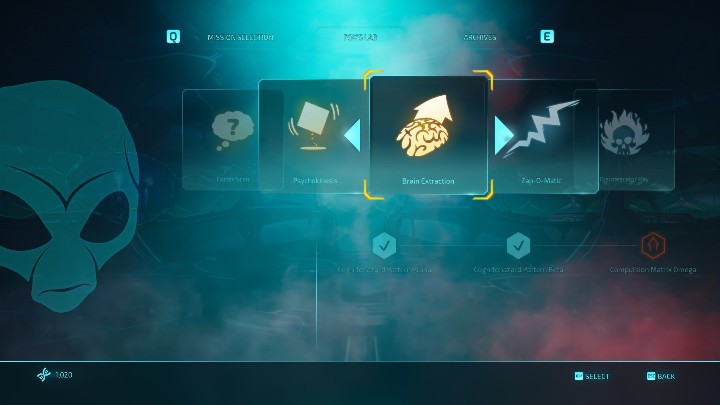 Brain Extract has 3 upgrades - Destroy All Humans 2020: Brain Extract, upgrades, tips - Weapons, skills and upgrades - Destroy All Humans Remake Guide