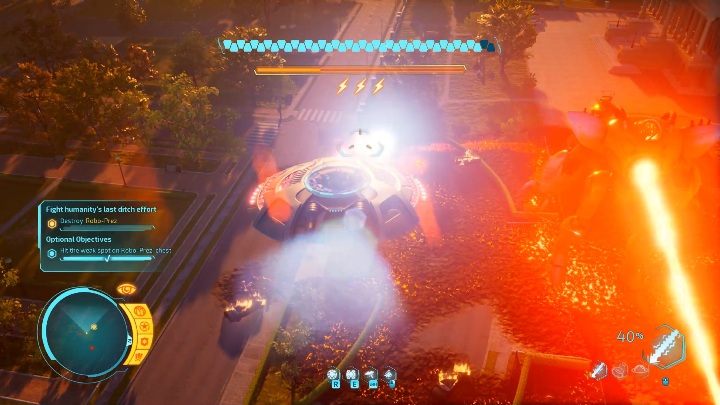 This ability is not used to regenerate shield, but it makes it easier to control the flying saucer - Destroy All Humans 2020: Regeneration of saucers shield - Basics - Destroy All Humans Remake Guide