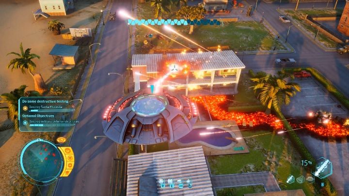 Buildings are worth the most and it seems pretty obvious - Destroy All Humans 2020: Its Wonderful Armageddon, Santa Modesta destruction - Walkthrough - Destroy All Humans Remake Guide