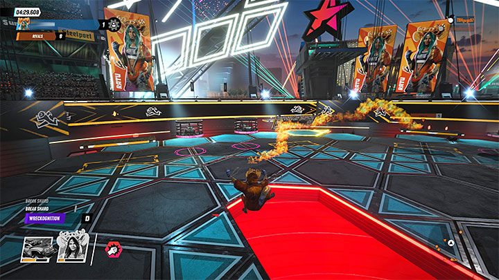 Sooner or later, you will start using a vehicle (preferably unique to your hero) - Destruction AllStars: Gridfall Mode - Gameplay modes - Destruction AllStars Guide