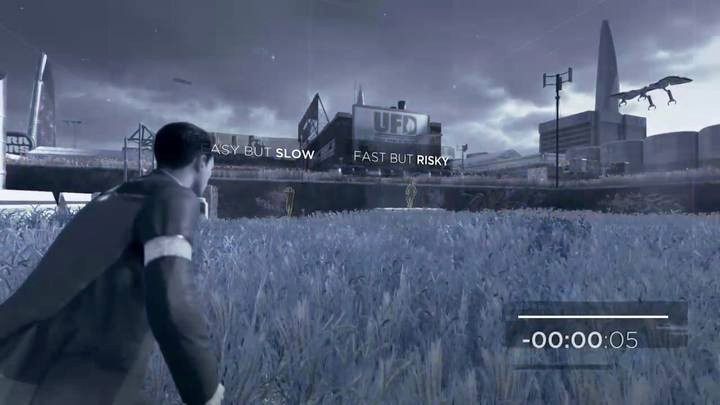 Choose your path as fast as possible - the QTEs leave no room for error. - The Nest | Connor | Detroit Become Human Walkthrough - Connor Walkthrough - Detroit Become Human Guide